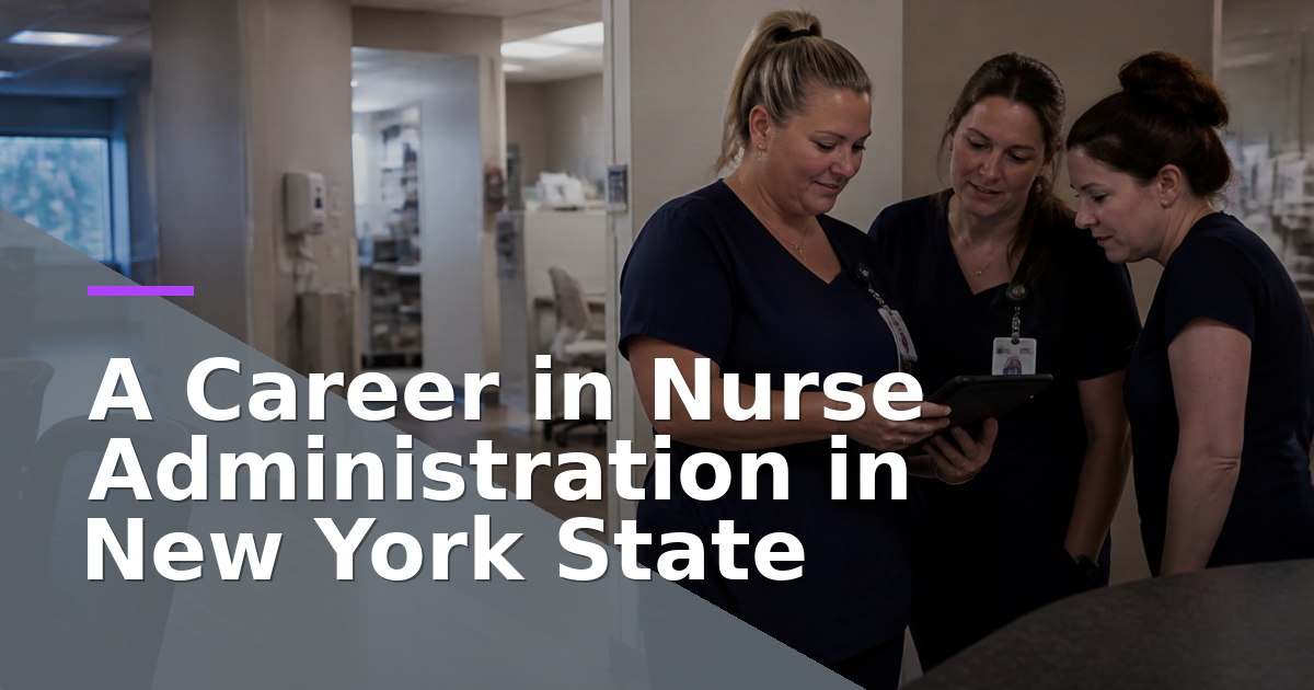 A Career in Nurse Administration in New York State